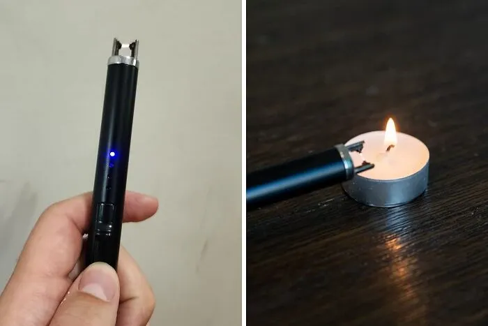 This Electric <span Style="Font:inherit;color:#d74b1f;"> Candle Lighter</Span> Makes Lighting Up A Trendy And Effortless Experience