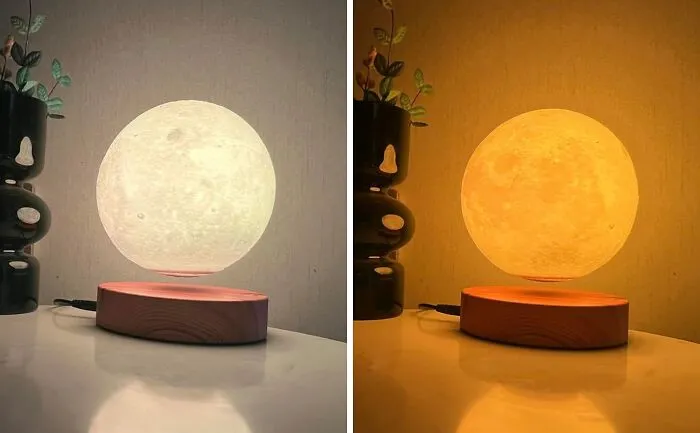 The Mesmerizing <span Style="Font:inherit;color:#d74b1f;"> Levitating Moon Lamp</Span> – Transform Your Space With Celestial Magic