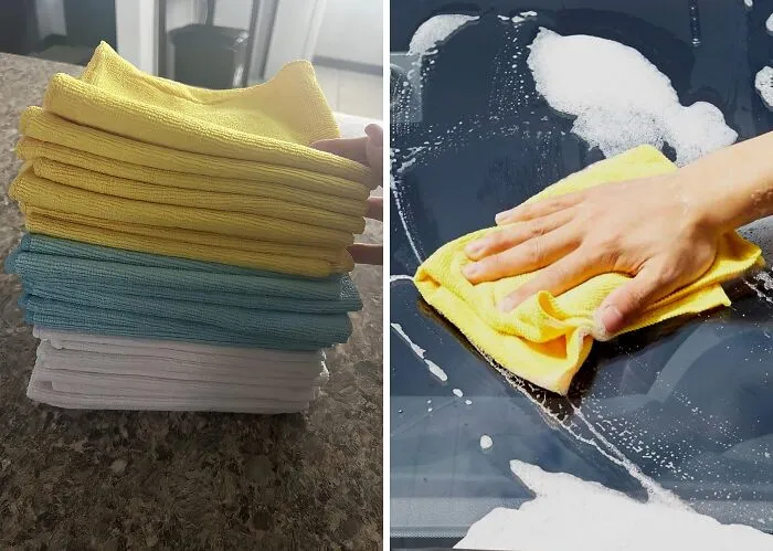 Your Cleaning Arsenal - <span Style="Font:inherit;color:#d74b1f;"> Amazon Basics Microfiber Cloths</Span> Are Pure Magic For A Sparkling Home!