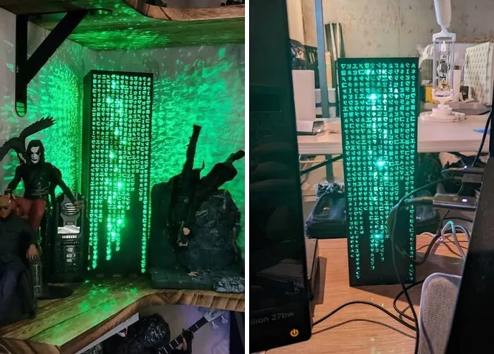 This <span Style="Font:inherit;color:#d74b1f;"> Cyberpunk Night Lamp </Span> Is Proof That We Live In The Matrix