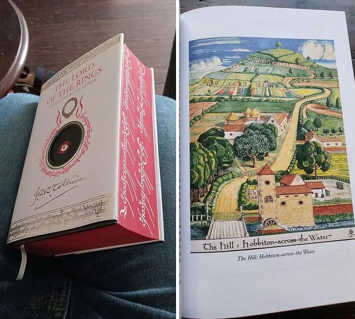 You Will Be Calling This<span Style="Font:inherit;color:#d74b1f;"> Illustrated Lord Of The Rings Book </Span> Your Precious