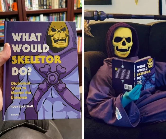 This <span Style="Font:inherit;color:#d74b1f;"> 'What Would Skeletor Do?' Book </Span> Will Teach You Some Diabolical Ways To Master The Universe 