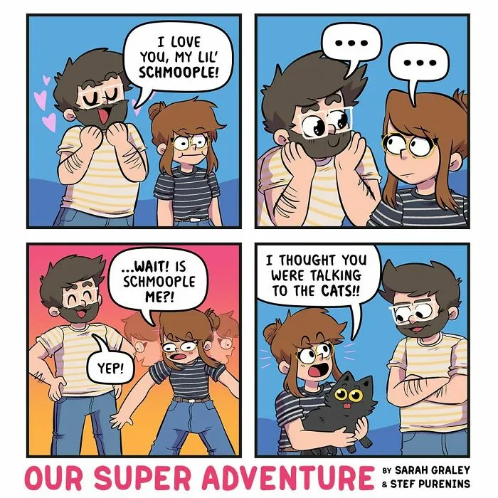Love And Cats: 30 Hilariously Relatable Comics Inspired By This Artist's Real Life (New Pics)