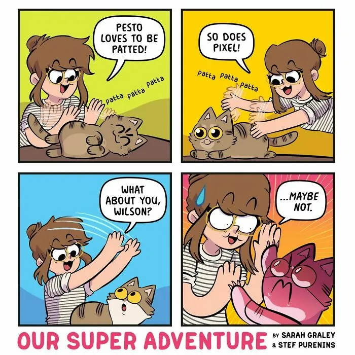 Love And Cats: 30 Hilariously Relatable Comics Inspired By This Artist's Real Life (New Pics)