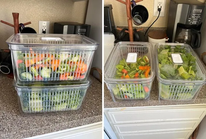 These <a Style="Display:inline;" Href="Https://Www.amazon.com/Bino-Produce-Saver-6-8-1-6l/Dp/B08c7zpscz?th=1&linkcode=ll1&tag=bppanda-20&linkid=b76635e39650381f17b28c2e06deddd7&language=en_us&ref_=as_li_ss_tl" Target="_blank"><span Style="Font:inherit;color:#d74b1f;"> Fridge Storage Containers </Span> Will Keep Your Veggies Fresher For Longer