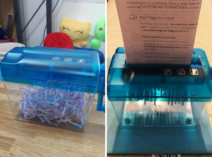 <a style="display:inline;" href="https://www.amazon.com/JIKIOU-Shredder-Portable-Documents-Stationery/dp/B09LCJHVMQ?ie=UTF8&linkCode=ll1&tag=bphawk-20&linkId=14003b680e9bf643554a6c021778b142&language=en_US&ref_=as_li_ss_tl " target="_blank"> Quickly Get Rid Of The Evidence With Your Very Own<span Style="Font:inherit;color:#d74b1f;"> Portable Paper Shredder </Span>