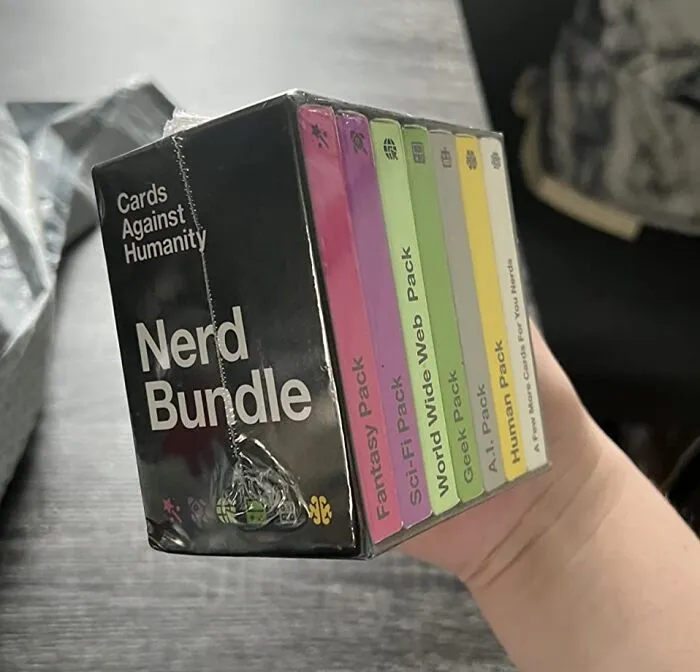 <span Style="Font:inherit;color:#d74b1f;"> Cards Against Humanity Nerd Bundle</Span>: Because Everyone Deserves To Have Some Dark Humoured Laughs