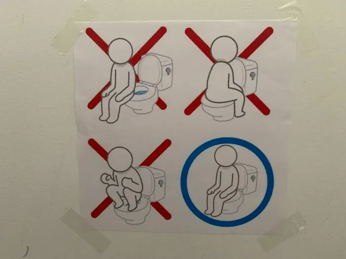Encontrado en un retrete en Japón