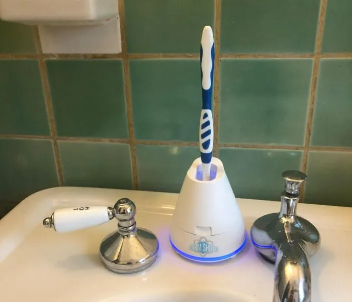 <a style="display:inline;" href="https://www.amazon.com/TAO-Clean-Germ-Shield-Sanitizer/dp/B084T7K3WS?crid=2DELV1GZAHCO1&dib=eyJ2IjoiMSJ9.dV4-ddVbb9k3buia1AVZY0lhyeIR-r42ZlQDeAiotNynh8QW8EP323XQKGIAbAqRNWKnuyl66hGl9Gs8D01VrnpXaZC9fqVDgo7qBBQaXxehlVxX8bW3QCoKicu-vGas75I_dRamcADuN2Frbi6D1NzbGl0JO6X_BaxOb-tHx7qh0HdQhVqO9UIakni4v91d6vnU3patXD6os6U5sLfiD8CcrglnZ1UbutBJ3cgI6GzsngsJyClrOQcYyIyUGjXEB3RsWE4PTkgEJHbEouHbRSlsvZO3Txpt55vkDSl8_Ns.F8G9lwE5PZ-vLU-NNpEuhF5zllsl_4scyXVO6LcbRLk&dib_tag=se&keywords=portable+toothbrush+holder&qid=1717143379&sprefix=PORTABLE+TOOTH%2Caps%2C181&sr=8-16&linkCode=ll1&tag=bprabbit-20&linkId=a4abb9fd2e971af70c132465daf33189&language=en_US&ref_=as_li_ss_tl " target="_blank"> <span Style="Font:inherit;color:#d74b1f;"> Tao Clean Germ Shield UV Toothbrush Sanitizer </Span>: Because You Put That Thing In Your Mouth!