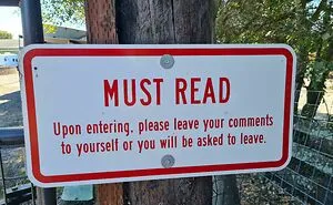 30 Funny Signs That Defy Logic And Common Sense, Posted In This Online Group