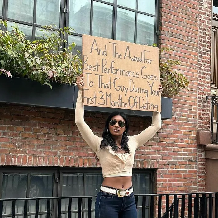 45 Times “Dudette With Sign” Did Everyone A Public Service And Protested Irritating Things (New Pics)