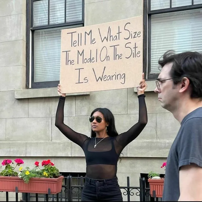45 Times “Dudette With Sign” Did Everyone A Public Service And Protested Irritating Things (New Pics)