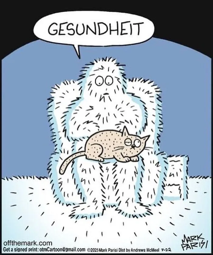 This Artist Sums Up Life With A Cat In His 40 Funny Cartoons