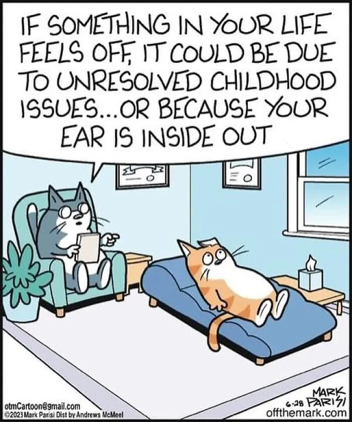 This Artist Sums Up Life With A Cat In His 40 Funny Cartoons