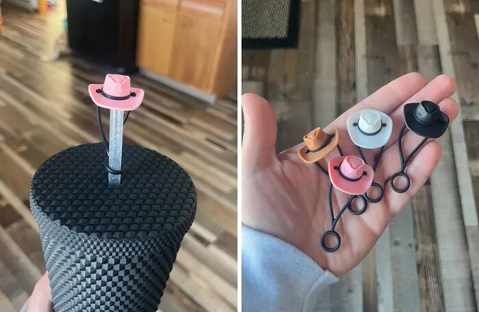 We Know This Aint Texas, But We Could Still Use These<span Style="Font:inherit;color:#d74b1f;"> Silicone Cowboy Hat Straw Covers </Span>