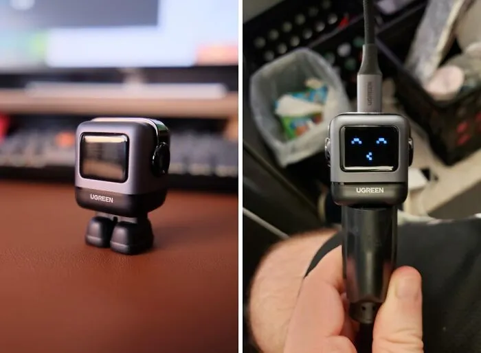You Will Fall In Love With This Cute <span Style="Font:inherit;color:#d74b1f;"> USB-C Fast Charger </Span> That Also Changes Its Expressions