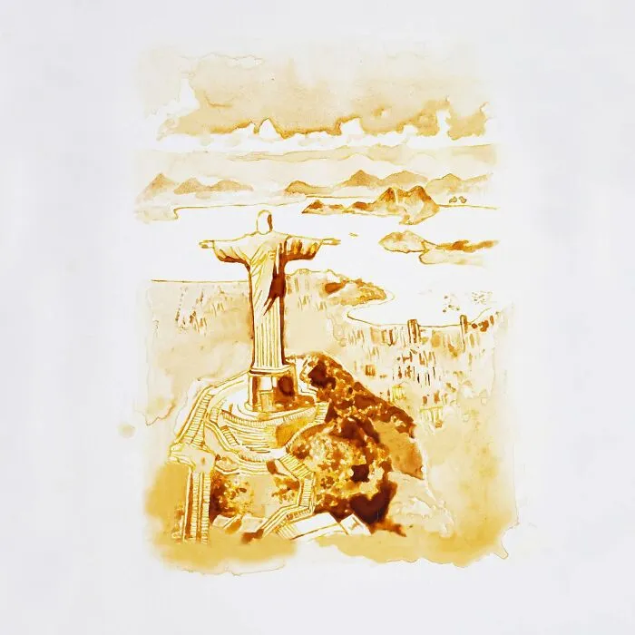 This Artist Creates Her Paintings Using Coffee, And Here Are Her 36 New Works