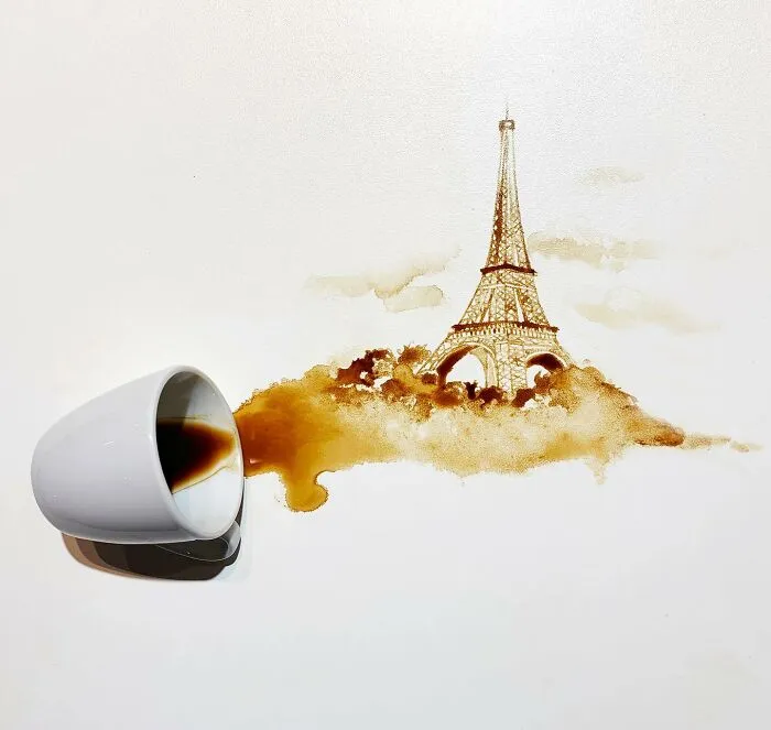 This Artist Creates Her Paintings Using Coffee, And Here Are Her 36 New Works