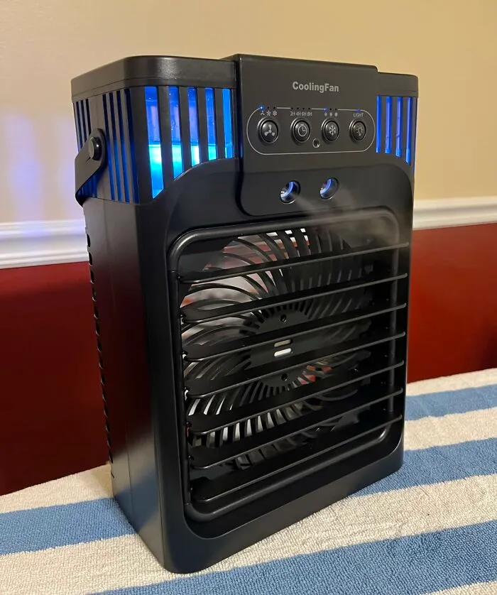 Chill Anywhere: <span Style="Font:inherit;color:#d74b1f;"> Portable Air Conditioner</Span> – Beat The Heat Wherever You Go