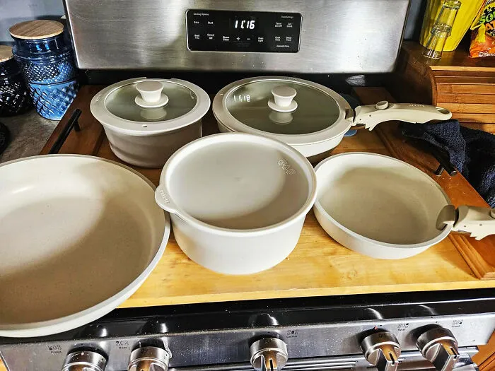 Complete <span Style="Font:inherit;color:#d74b1f;"> Pots And Pans Set</Span> – Cook Like A Pro Without The Mess