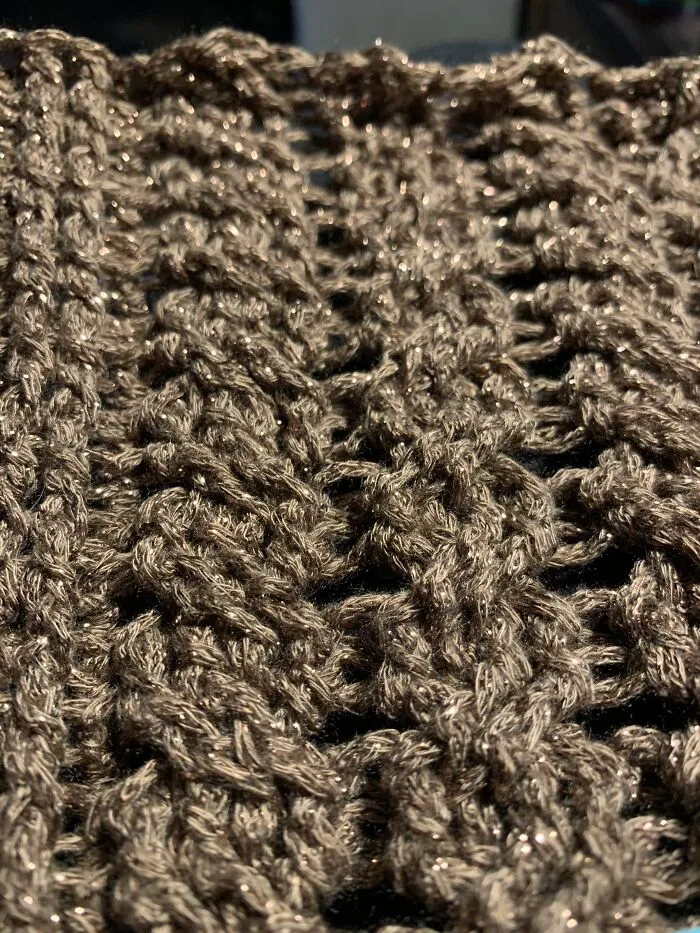 Close Up Detail Of A Panel For A Poncho