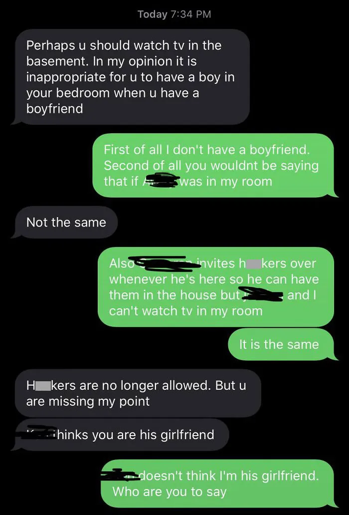 Appalling Texts Sent By Helicopter Parents Who Tried Controlling Adult Kids' Life (30 Examples)