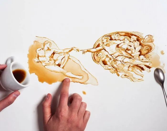This Artist Creates Her Paintings Using Coffee, And Here Are Her 36 New Works