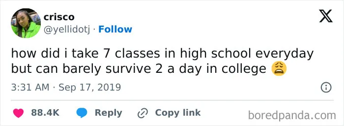 45 Funny Things They Never Tell You In High School But That You Learn Instantly In College