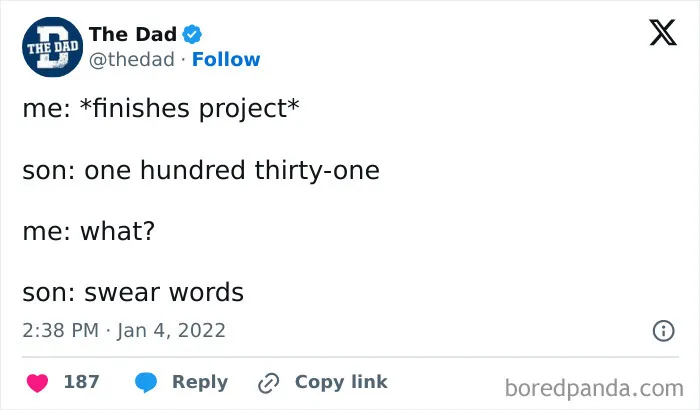 "$365 To The Swear Jar": 45 Funny Posts Parents Shared About Their Kids And Cursing