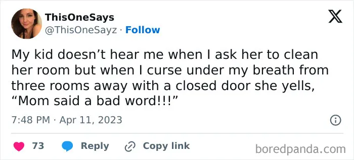 "$365 To The Swear Jar": 45 Funny Posts Parents Shared About Their Kids And Cursing
