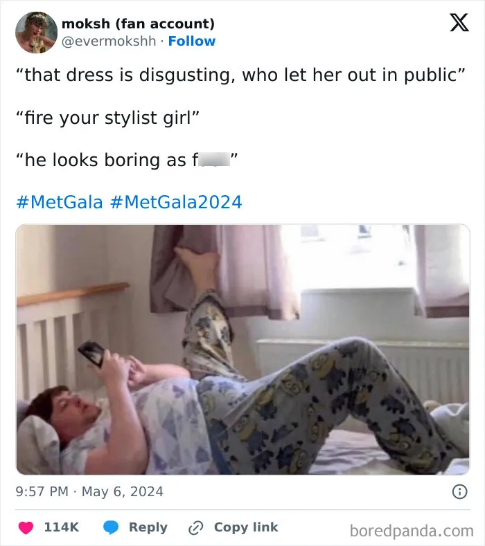 People React To The 2024 Met Gala With These 30 Hilarious And Savage Memes