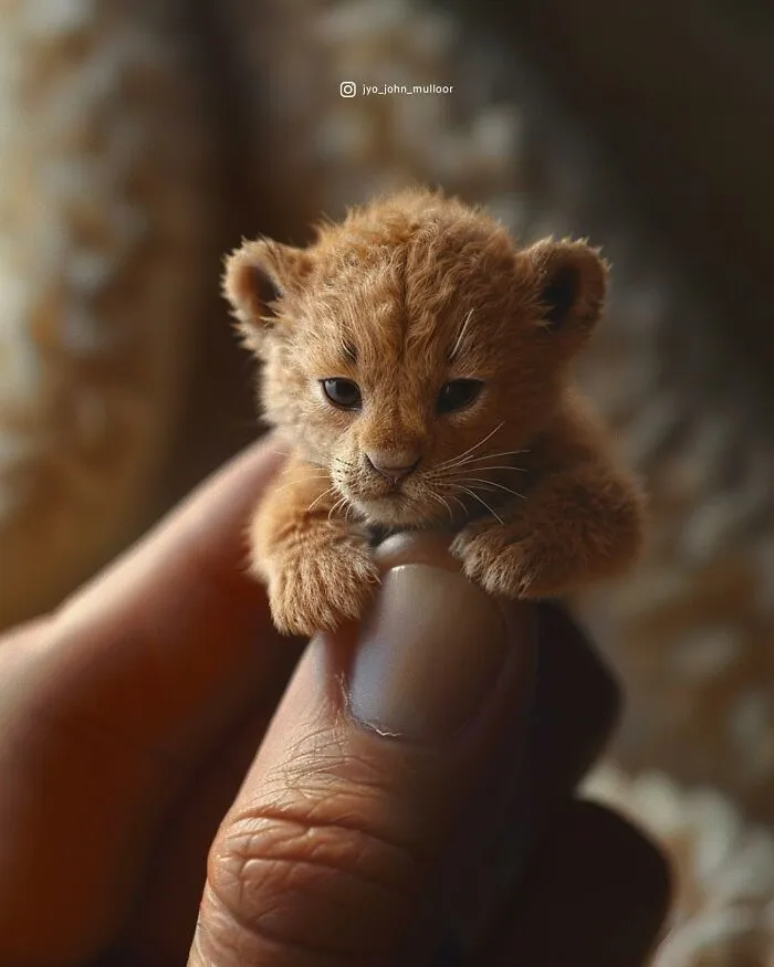 This Artist Creates Portraits Of Tiny Animals That Can Fit Into A Human's Palm (22 New Pics)