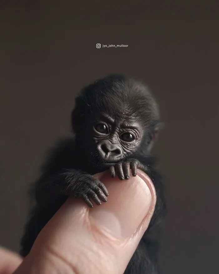 This Artist Creates Portraits Of Tiny Animals That Can Fit Into A Human's Palm (22 New Pics)
