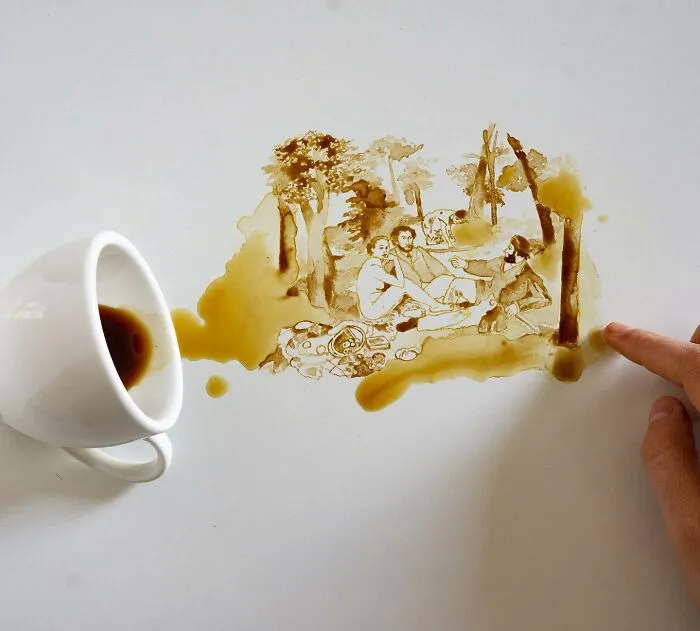 This Artist Creates Her Paintings Using Coffee, And Here Are Her 36 New Works