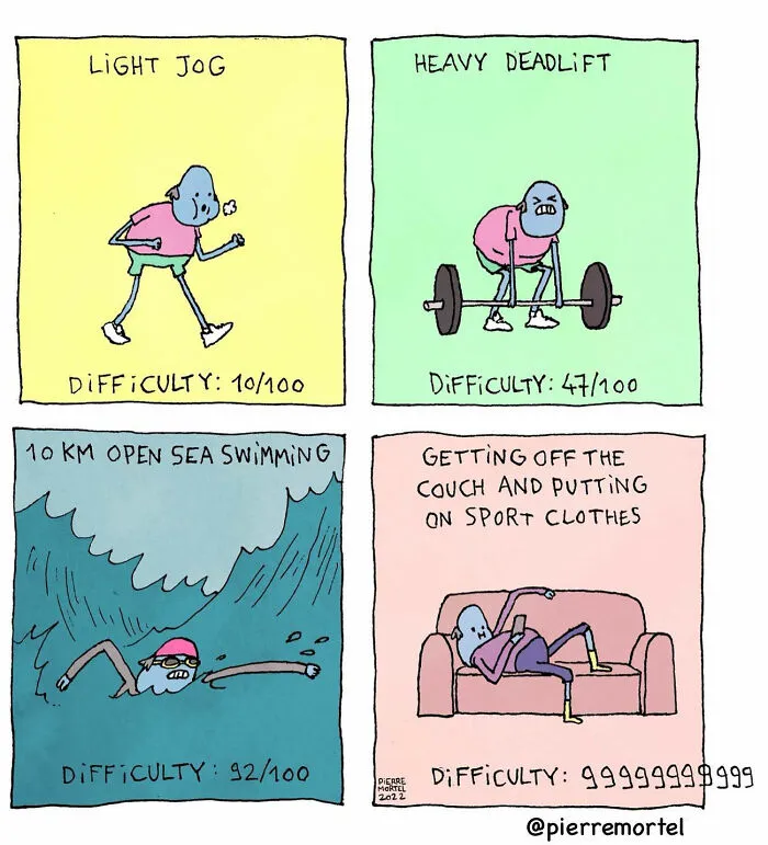 27 New Comics Based On "How Absurd And Short Life Is" By Pierre Mortel
