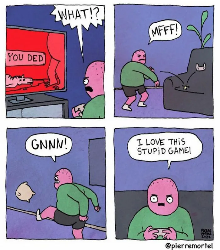 27 New Comics Based On "How Absurd And Short Life Is" By Pierre Mortel