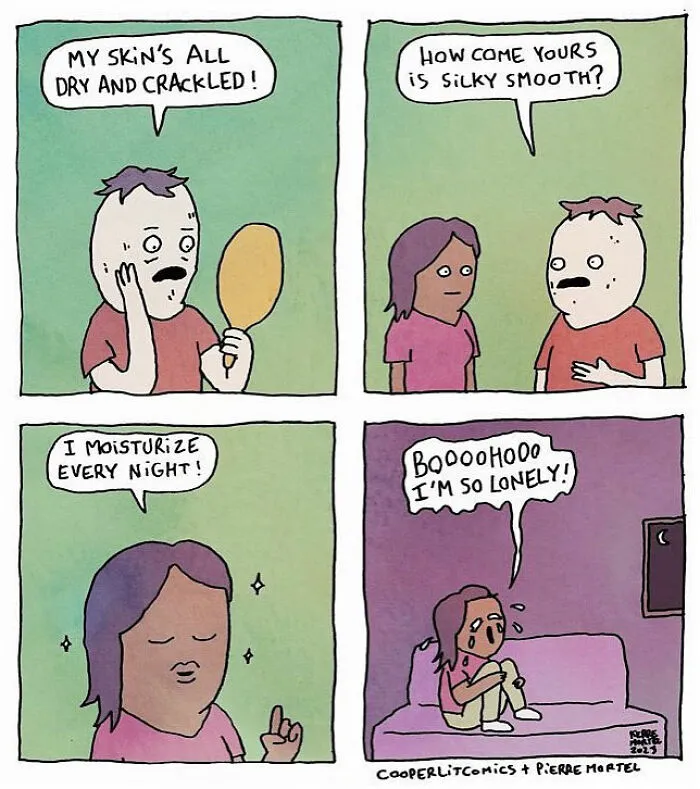 27 New Comics Based On "How Absurd And Short Life Is" By Pierre Mortel