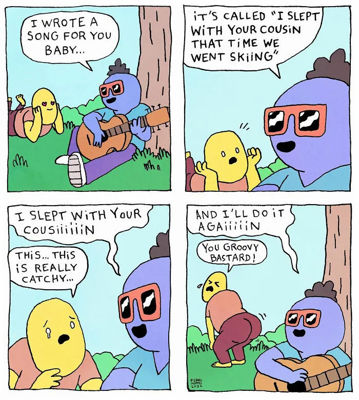 27 New Comics Based On "How Absurd And Short Life Is" By Pierre Mortel