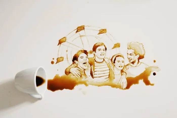 This Artist Creates Her Paintings Using Coffee, And Here Are Her 36 New Works