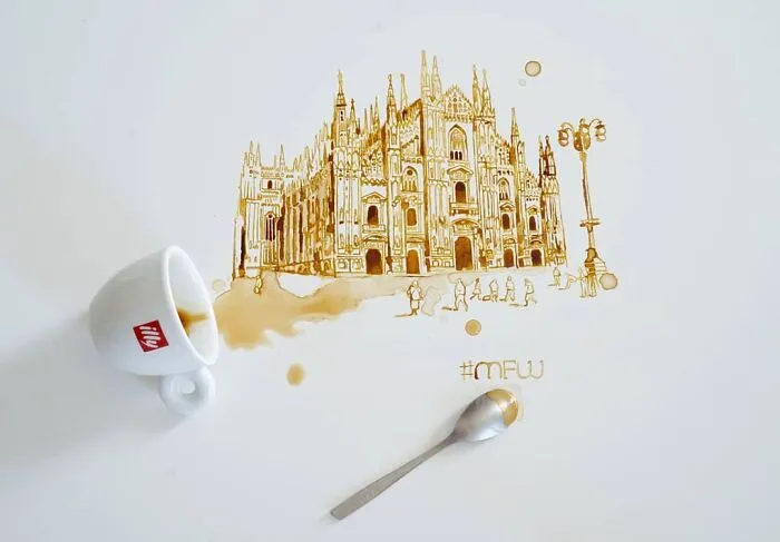 This Artist Creates Her Paintings Using Coffee, And Here Are Her 36 New Works