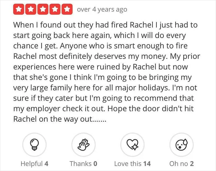 Rachel Made Some Enemies