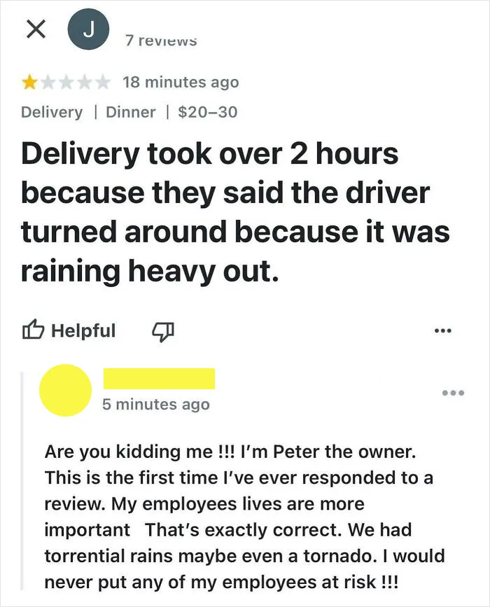 Karen Upset Because A Tornado Delayed Her Food