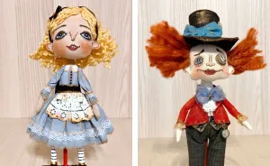 My Alice In Wonderland Art Dolls Collection (8 Pics)