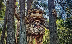50 Of The Most Interesting And Bizarre Things People Have Found In The Forest (New Pics)
