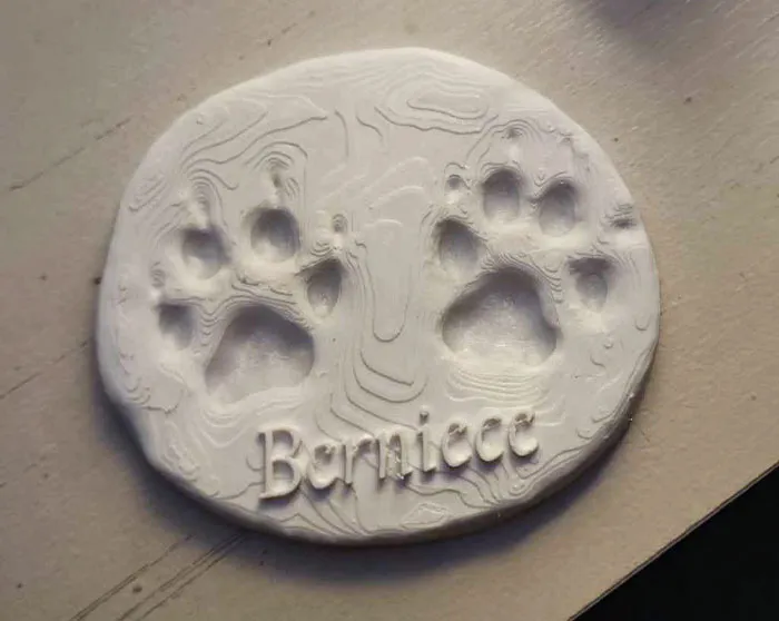 Our Practice Makes Paw Prints For Euthanasia Patients But They Always Break, So I Started 3D Printing Them Instead