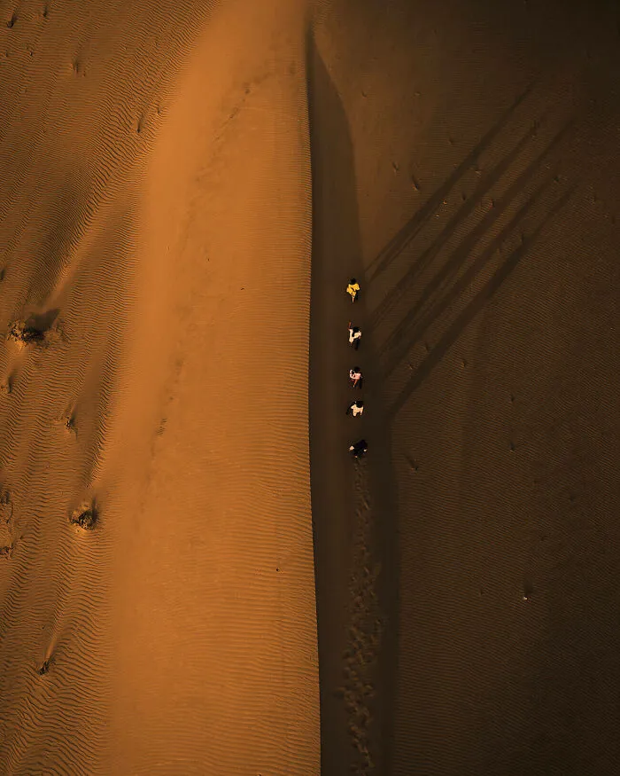 Morning Delight: Childhood Adventures In The Sand Dunes © Mahendra Bakle