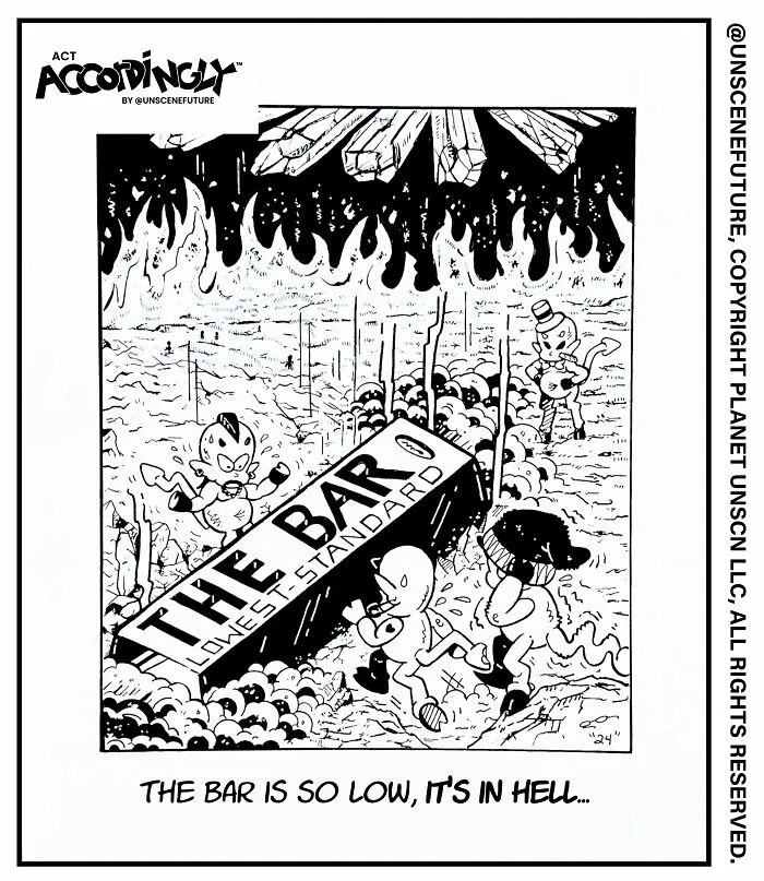 'Act Accordingly': I Made 12 Comics Based On The Chaos and Hypocrisy Of Modern Times