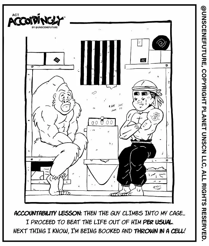 'Act Accordingly': I Made 12 Comics Based On The Chaos and Hypocrisy Of Modern Times