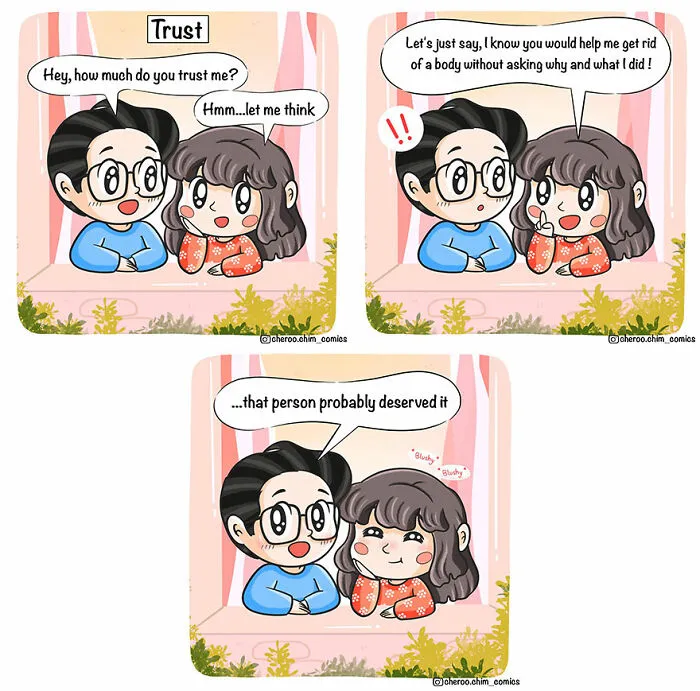 30 Comics About Relationships That Most Couples May Relate To By This Artist