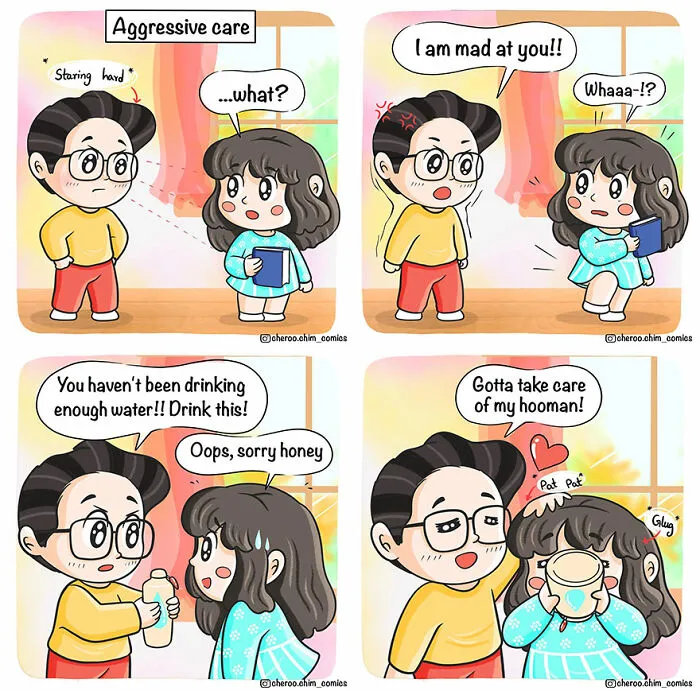 30 Comics About Relationships That Most Couples May Relate To By This Artist
